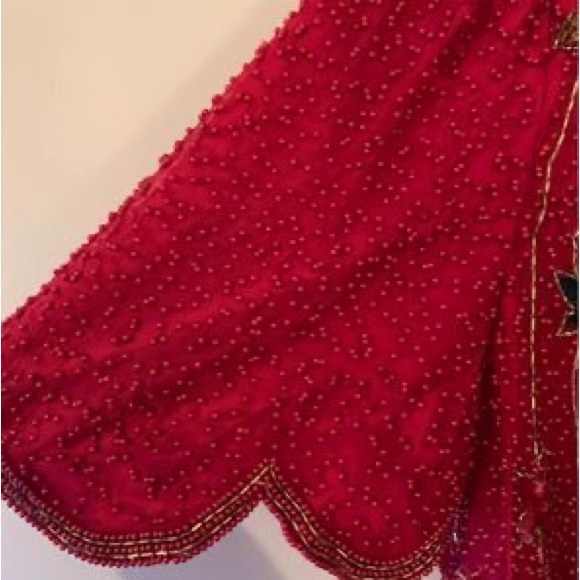 Vintage Patriotic Evening Blouse Sz Large - Picture 4 of 6